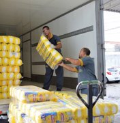 Sesau inicia distribuição de 5,1 milhões de fraldas para os municípios do interior