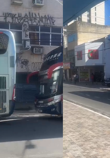 Ônibus com apoiadores chegam ao Centro de Maceió para ato com Lula