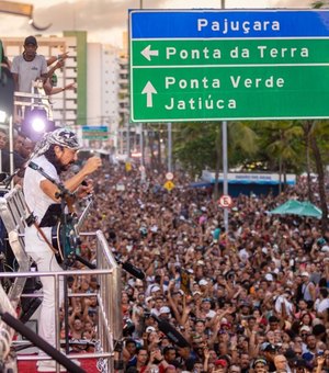 Confira como fica o trânsito durante o Arrastão do Bell Marques, em Maceió