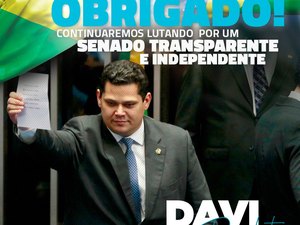 Alcolumbre briga na Justiça para não divulgar gastos de parlamentares