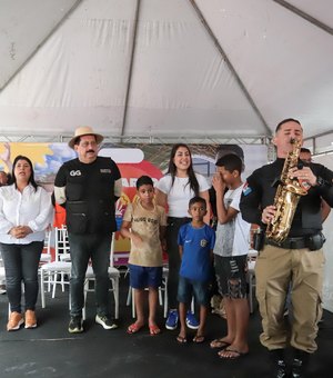 Prefeito Gilberto Gonçalves inaugura duas novas quadras poliesportivas em Rio Largo