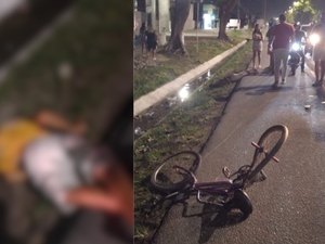 Ciclista morre após ser atropelado por motocicleta no Santos Dumont