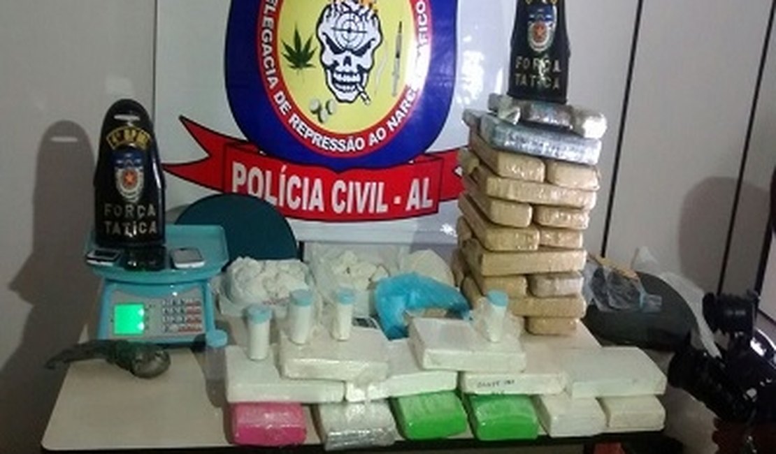 Polícia consegue apreender cerca de 14kg de cocaína durante operação integrada
