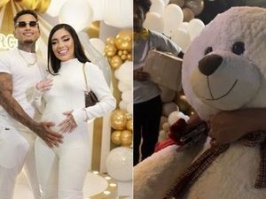 MC Mirella briga com convidados que levaram embora decoração de Chá Revelação