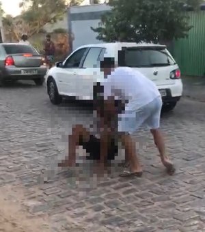 Motorista embriagado causa série de colisões e é amarrado por populares em Arapiraca