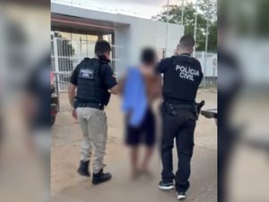 [Vídeo] Homem investigado por estupro de vulnerável no PR é preso no interior de Alagoas