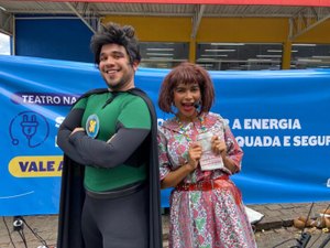 Com irreverência e bom humor, ação da Equatorial Alagoas alerta para o uso adequado e seguro da energia elétrica em Palmeira dos Índios