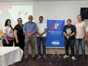 Oficina de Incentivo Fiscal em Arapiraca conta com participação de representantes de entidades esportivas