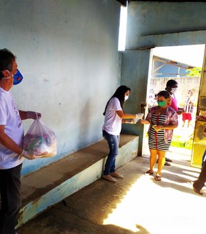 MP distribui cestas básicas e máscaras para comunidades carentes de Arapiraca