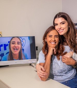 Marina JHC celebra transformação de paciente atendida pelo Sorriso da Gente