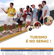 Senac Alagoas abre matrículas para cursos na área de Turismo