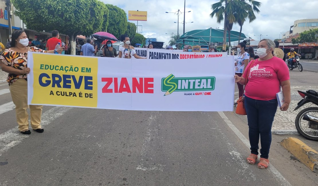 Greve dos professores de Delmiro Gouveia é considerada ilegal pelo Ministério Público Estadual
