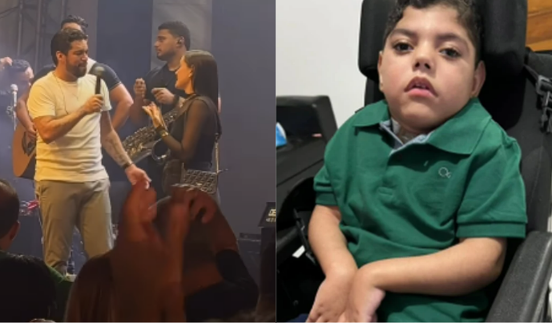Devinho Novaes doa cachê de show em Arapiraca para tratamento do pequeno João Arthur