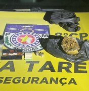 Polícia Militar prende quatro suspeitos de tráfico de drogas em São Miguel dos Milagres