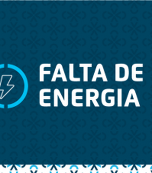 Falta de energia afeta abastecimento de água em cinco cidades de AL