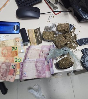 Jovem é preso com drogas na mochila em Maragogi