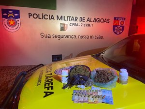 Três suspeitos são detidos durante operação de combate ao tráfico em Girau do Ponciano