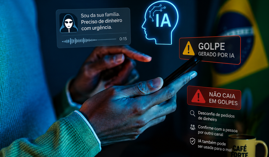 Cerca de 90% dos nordestinos temem golpes com IA, aponta pesquisa Febraban