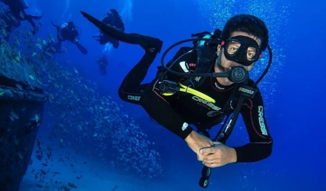 Empresário de Maragogi ganha vida no fundo do mar