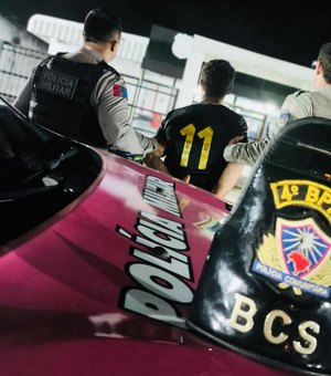 PM prende suspeito de agredir ex-esposa e filhas e incendiar casa em Maceió