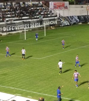 ASA e Vitória(PE) empatam sem gols em amistoso no Coaracy da Mata Fonseca
