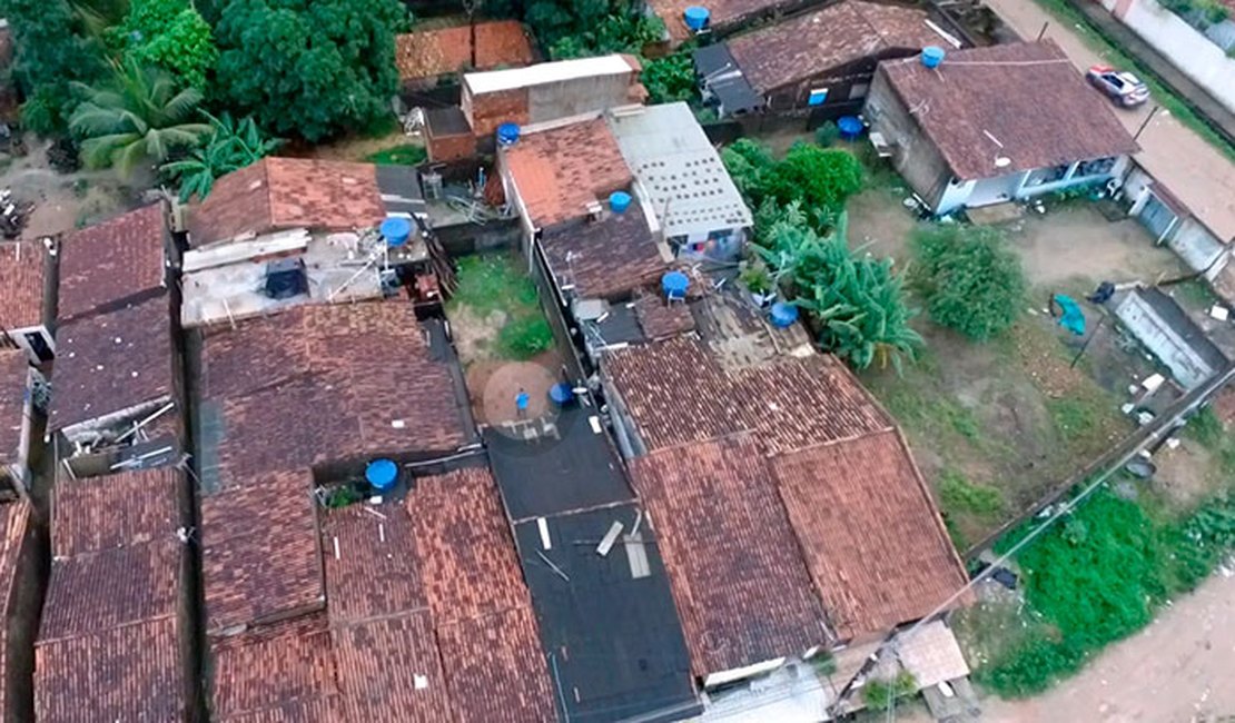 Polícia usa drone para capturar acusados de homicídio e esquartejamento em Maceió