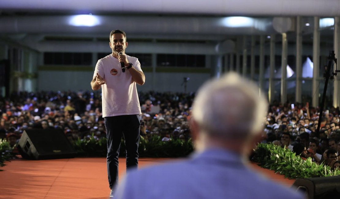 Com Lula, Paulo Dantas diz que vai combater a pobreza em Alagoas