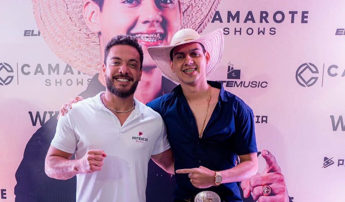 Projeção nacional: cantor de Arapiraca, Willy Vaqueiro é contratado por empresa de Safadão