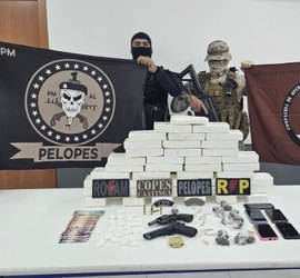 Apreensão de 40kg de cocaína dá prejuízo de R$ 1,3 milhão ao tráfico em Santana do Ipanema