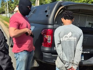 Integrante do Comando Vermelho é preso no povoado Peba em Piaçabuçu