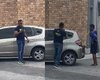 Flanelinha quebra vidro de carro após discussão no bairro Jaraguá, em Maceió