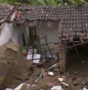 Deslizamento de terra deixa criança de 1 ano e 10 meses soterrada em Rio Largo