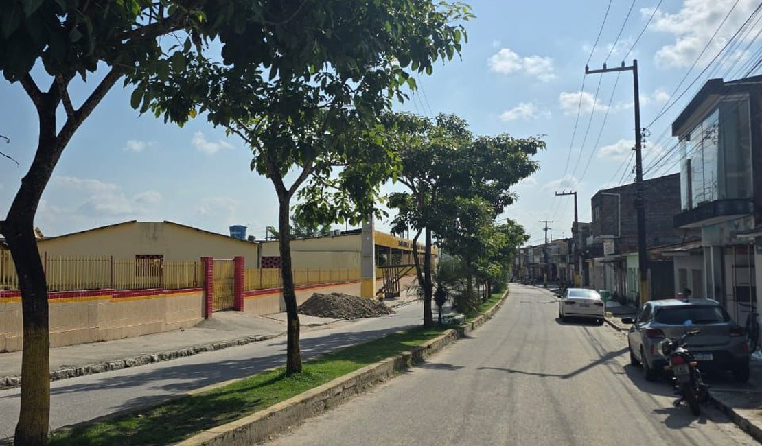 Prefeitura de Matriz de Camaragibe inicia poda de árvores na Avenida Manoel dos Santos