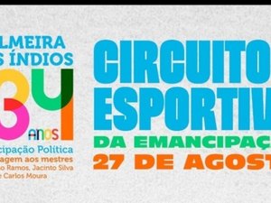 Circuito Esportivo promete movimentar o final de semana em Palmeira dos Índios; E vem aí 3° Copa Palmeira