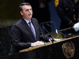 ONU: Bolsonaro diz que país é alvo de mentiras na área ambiental