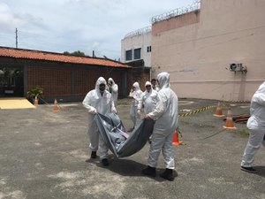 Peritos alagoanos participam de treinamento de desastre em massa