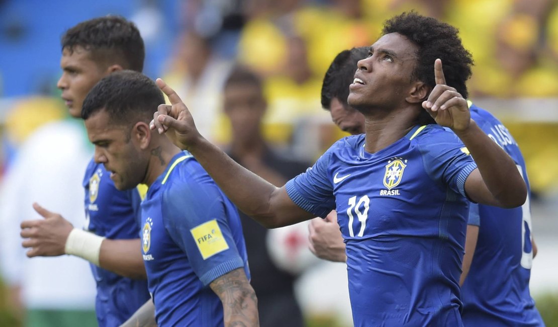 Já garantido na Copa, Brasil empata com a Colômbia nas Eliminatórias