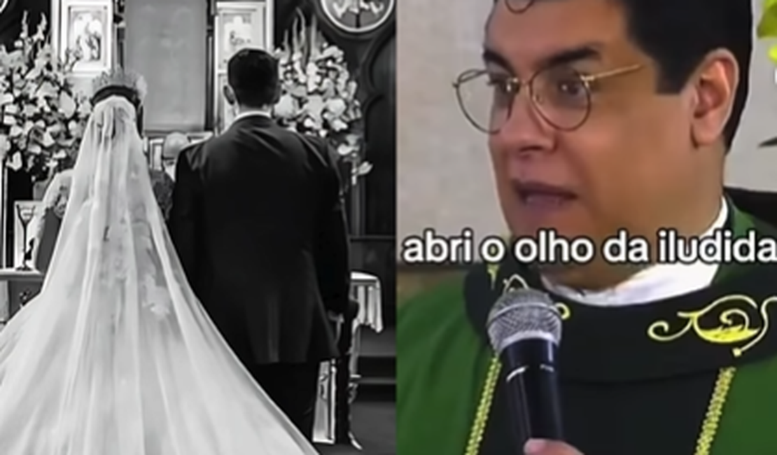 Padre orienta noiva a repensar casamento após noivo pedir 13 mudanças