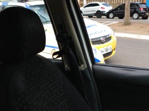 Sem emplacamento, viaturas da SMTT de Arapiraca ficam no pátio