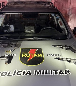 Polícia Militar apreende sete armas em ocorrências registradas em Maceió e no interior