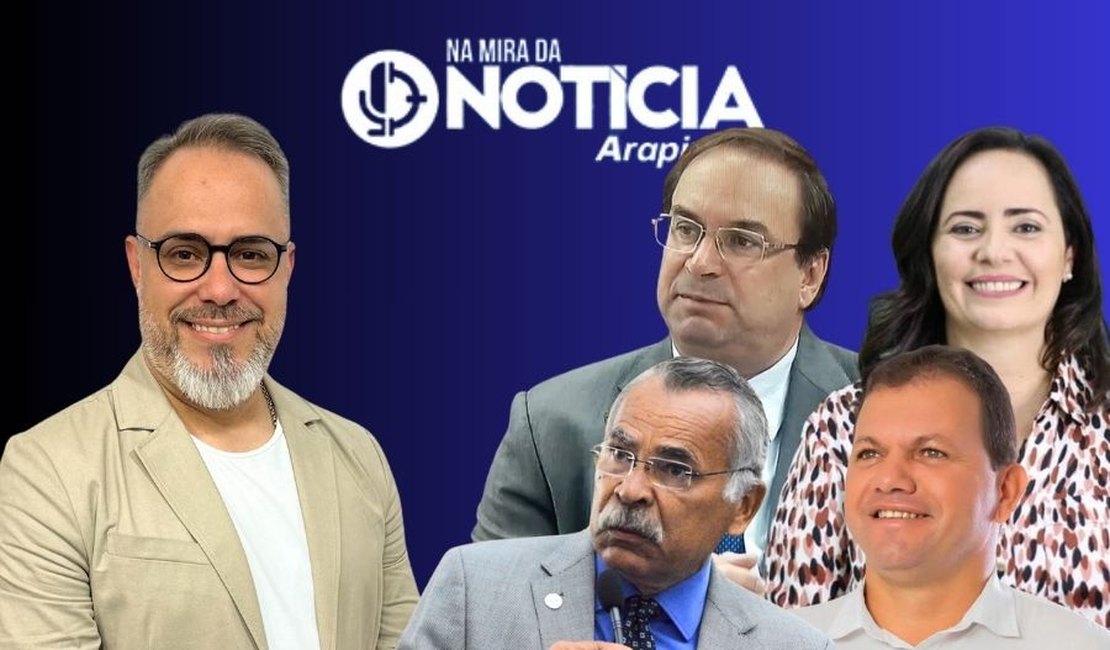 Programa Na Mira da Notícia realiza sabatina com candidatos a prefeito de Arapiraca e outras seis cidades do agreste