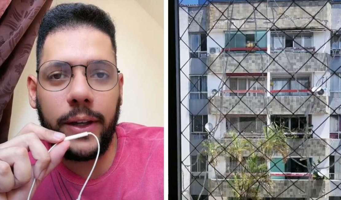 Influencer viraliza após vizinha pedir que ele pare de andar de cueca em casa