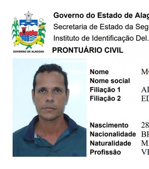 IML de Maceió procura familiares de homem encontrado morto em Rio Largo