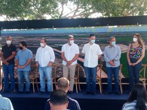 Deputado Arthur Lira, presidente da Câmara Federal, prestigia evento da Codevasf em Arapiraca