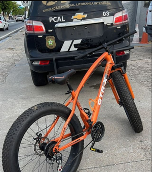 Bicicleta avaliada em R$3000 é recuperada pela polícia