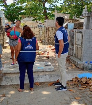 Cemitérios de Maceió terão ação de combate ao trabalho infantil, neste fim de semana