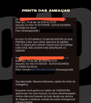 'Macaca', 'eu vou te matar': candidata a vereadora por Maceió é vítima de ameaças de racismo e morte