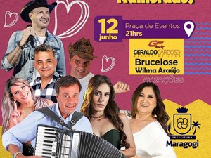 Prefeitura de Maragogi promove Festa dos Namorados nesta segunda-feira