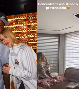 Virginia Fonseca é vista assistindo a jogo de Vini Jr. em meio a boatos de término
