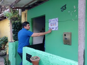 Melhorias habitacionais na Grota do Grutão já beneficia 73 famílias